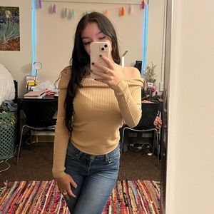 H&M off the shoulder sweater